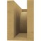 Ekena Millwork 4in. W x 6in. H x 12in. L Huntington Woodgrain TimberThane Rafter Tail, Primed Tan RFTUR04X06X12HUNRCPR - alternate 3